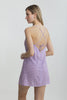 Robe BEVERLY Vichy Violet