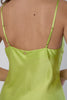 Short nightie BIANCA Acid Green