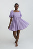 Robe BABYDOLL Vichy Violet